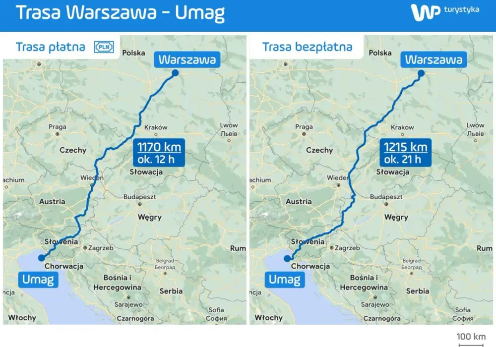 Trasa do Chorwacji samochodem - koszty i najlepszy wariant