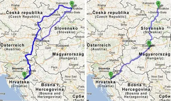 Najlepsza trasa z Gdańska do Chorwacji - uniknij korków i opłat